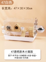 Клетка для молотка акрил 47 прозрачный гнездо в стиле гнезда [белый] [белый]