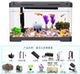 450 Stream Stone Landscape+Глубокие водоросли Фонарь разработки+нагревание бейсбол+насос+фильтровая коробка+подарочный пакет