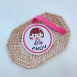 Защитный школьный рюкзак, защитная сумка для матери и ребенка, именная наклейка для детского сада, брелок, подвеска, делается под заказ, с вышивкой