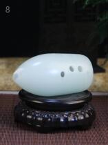 Organic jade pen holder Xun ten-hole dual-chamber musical instrument for beginners entry-level students adult men and women resin Xun