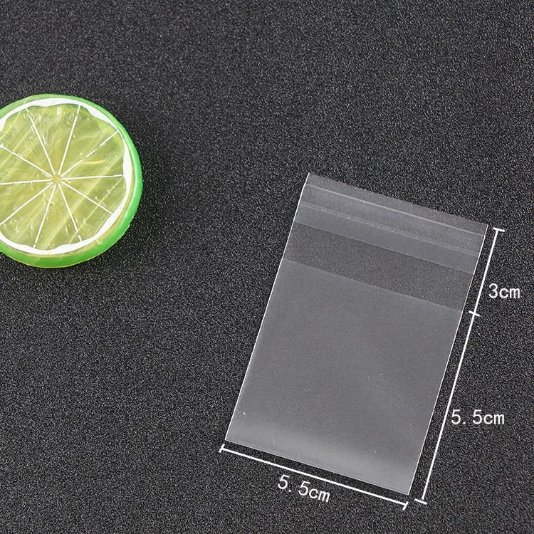 Baking bag Self-adhesive seal cookie bag Translucent egg yolk crisp bag 100 frosted