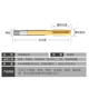 기계 탭 HSS 고속 강철 팁 태핑 스테인레스 스틸 직선형 홈 태핑 드릴 비트 M3M4M5M6M8M10M12