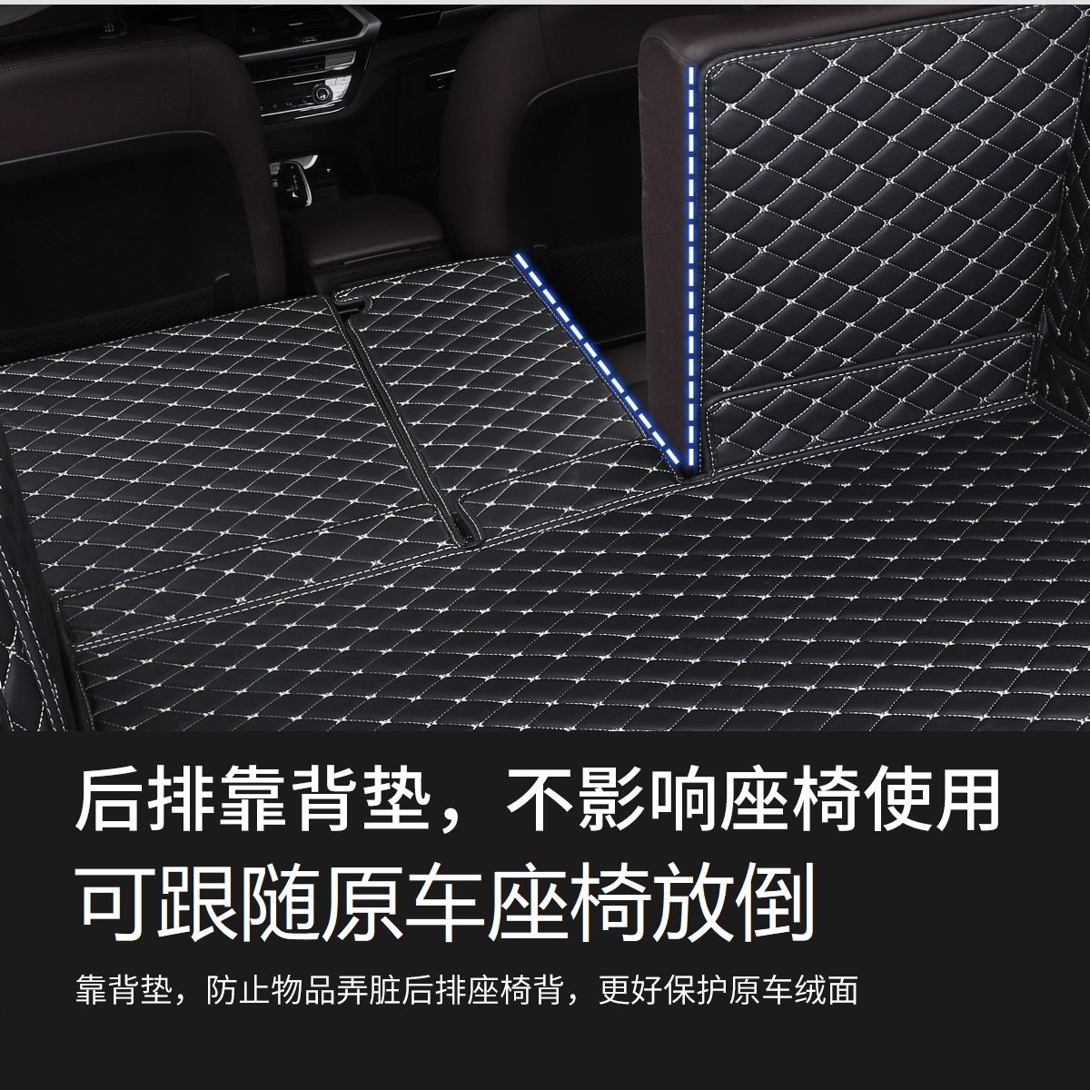 2025 New High-Edge Waterproof Special Trunk Mat 2026 Car Full Surround Trunk Mat Thickened 26 Supplies
