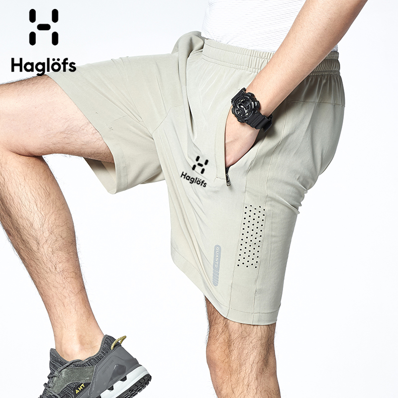 Haglofs Matchstick Men's Shorts Summer Thin Outdoor Quick-Drying Elastic Breathable Sports Casual Shorts