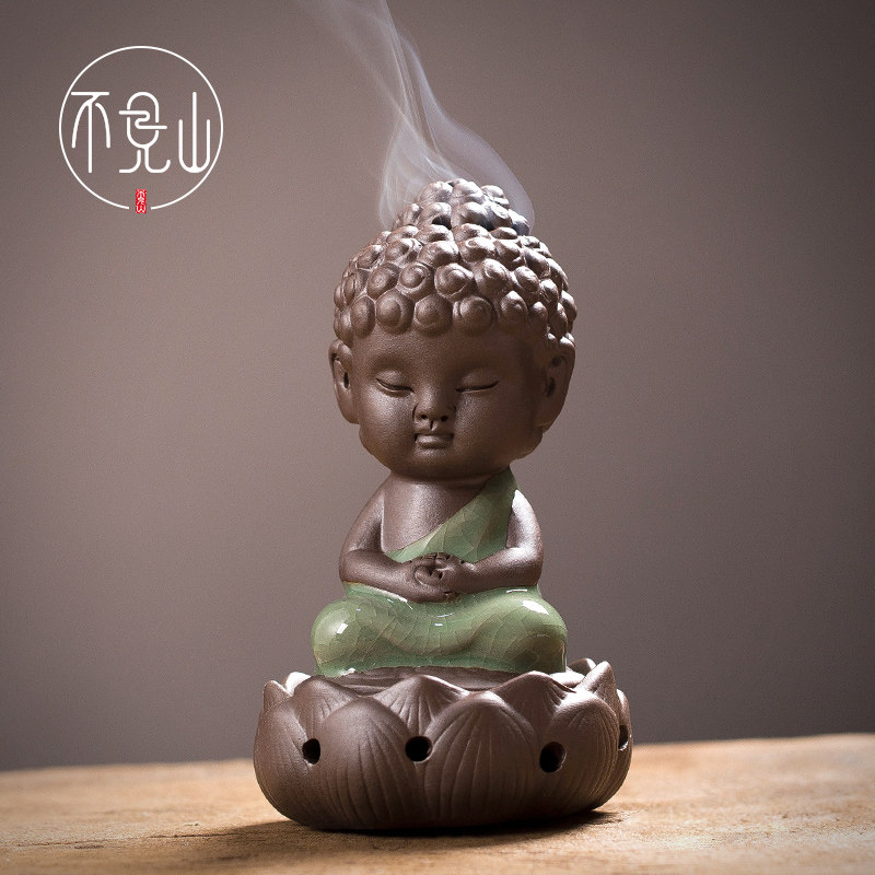 Plate oven ceramic bronze kiln ice crack sandalwood fragrance wire wire piece creative sandalwood aroma furnace