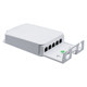 Hongya Vision Poe Extender 1-In-4/1-In-4-Out 100m/1000m Outdoor Waterproof Network Repeater, Dedicated for Surveillance, Standard 48V Poe Power Supply Switch, Cascade Connection