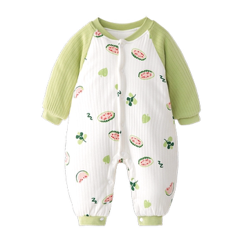Newborn baby clothes autumn and winter onesies