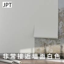 Thickened pure white wallpaper self-adhesive bedroom warm waterproof and moisture-proof washable wall renovation decoration household stickers