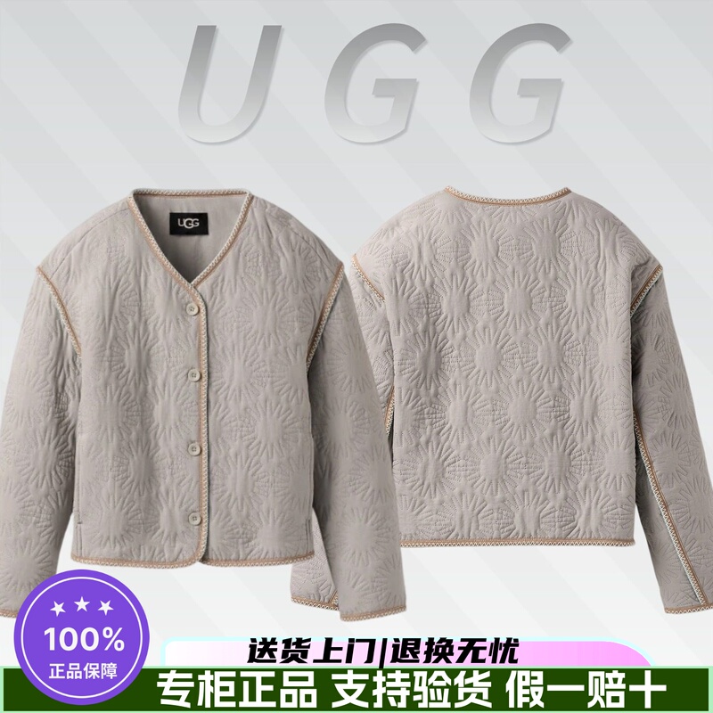 Ugg 26 New Early Spring Unisex Fashion Quilted Jacket for Men and Women, Available at Domestic Counters, 1175159A