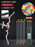 [Порошок макарон + инфракрасный луч] В комплекте 9 стрел + бумажная мишень (включая крючки).