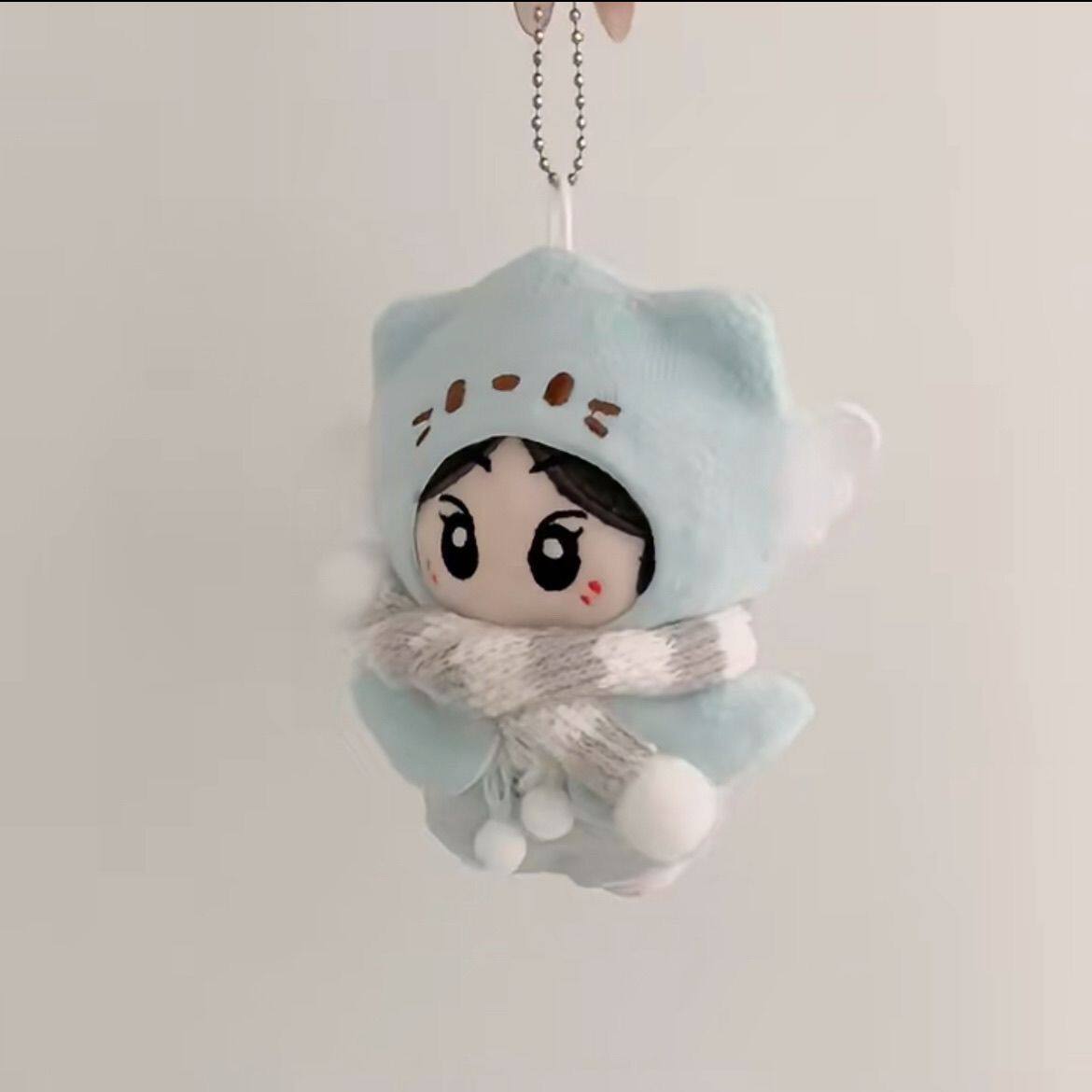 欢迎小狗小猫斗篷10cm棉花娃娃正常体海星体chiikawa娃衣可爱衣服