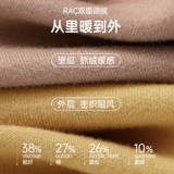 舒氧 Бархатное удерживающее тепло нижнее белье, осенний демисезонный комплект, коллекция 2023