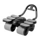 SND new upgraded four-wheel abdominal wheel automatic rebound abdominal muscle trainer curling abdominal trainer fitness slimming belly