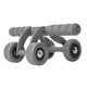 Snd Schneider Abdominal Wheel Automatic Rebound Four-Wheel Silent Abdominal Muscle Wheel Home Abdominal Muscle Trainer Fitness Equipment
