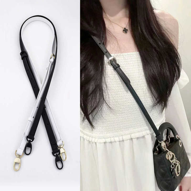 Suitable for Dior Lady Dior Bag Chain Shoulder Strap Accessories, Dior Three-Compartment Bag Strap, Genuine Leather Strap for Crossbody Replacement