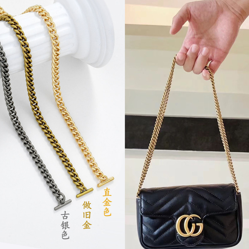 Craftsmanship and Adaptability: Suitable for Gucci Marmont Mini Modification and Replacement Chain Accessories, Gucci Dionysus Bag Chain That Won'T Fade