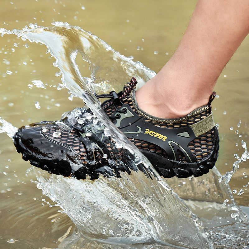 New large-size summer speed dry stream shoes men amphibious waterwatershoes outdoor anti-slippery walking footwear breathable shoes
