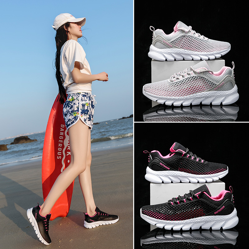 Speed Dry Summer Anadromous Sandal Shoes Women Light Tennis Covered Water Shoes Men And Women Beach Shoes Non-slip Hiking Shoes Amphibious Shoes-Taobao