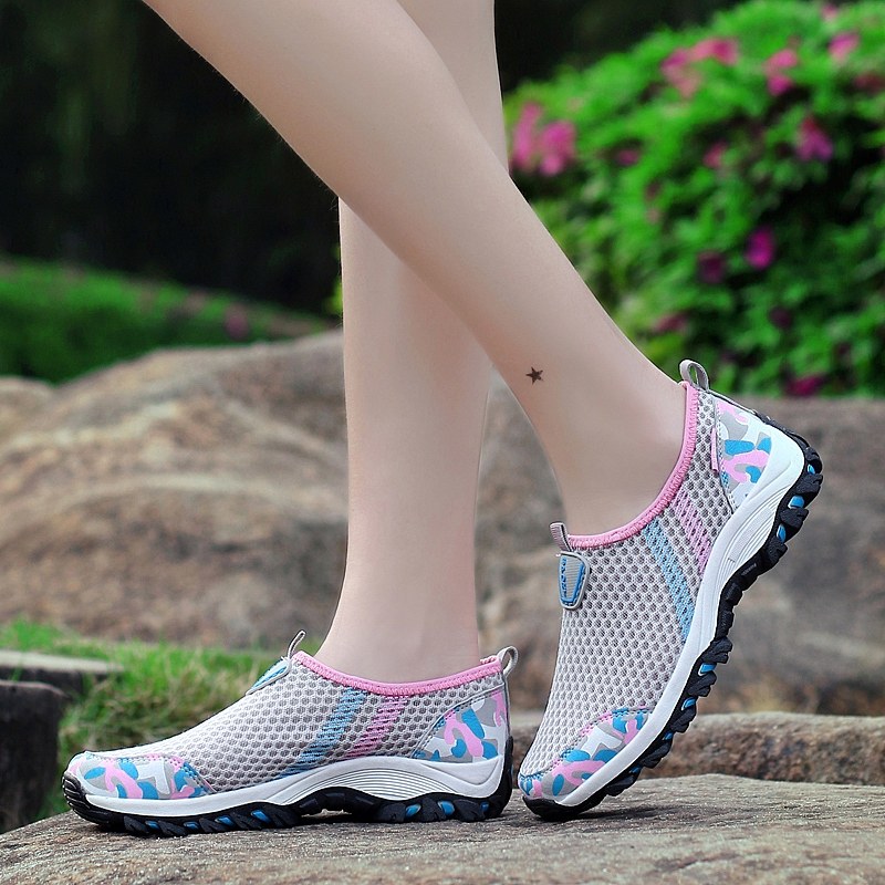 Summer Anadromous Shoes Light Sandy Beach Dongle Shoes Net Face Breathable outdoor Shoe Shoes Schoocree Shoes and Surface Drift Shoe-Taobao