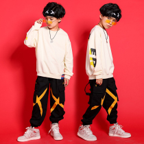 Childrens street dance suit boy hip hop hiphop loose necropolis with new Korean version of underpants performance clothing