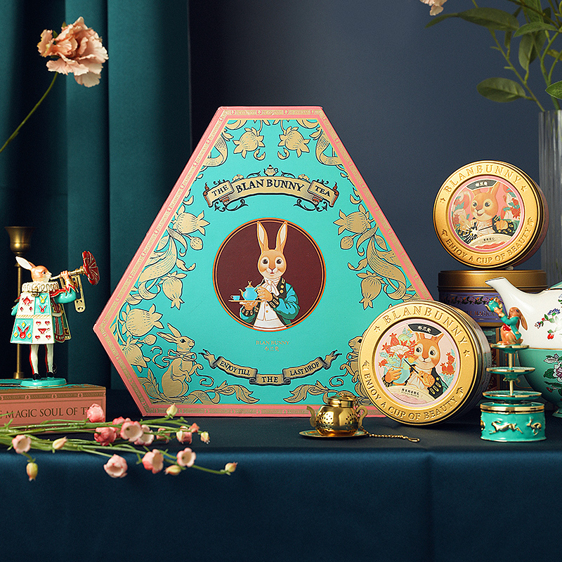 blanbunny blanbunny diamond flower tea gift box flower and fruit tea gift box fruit tea birthday gift for girls