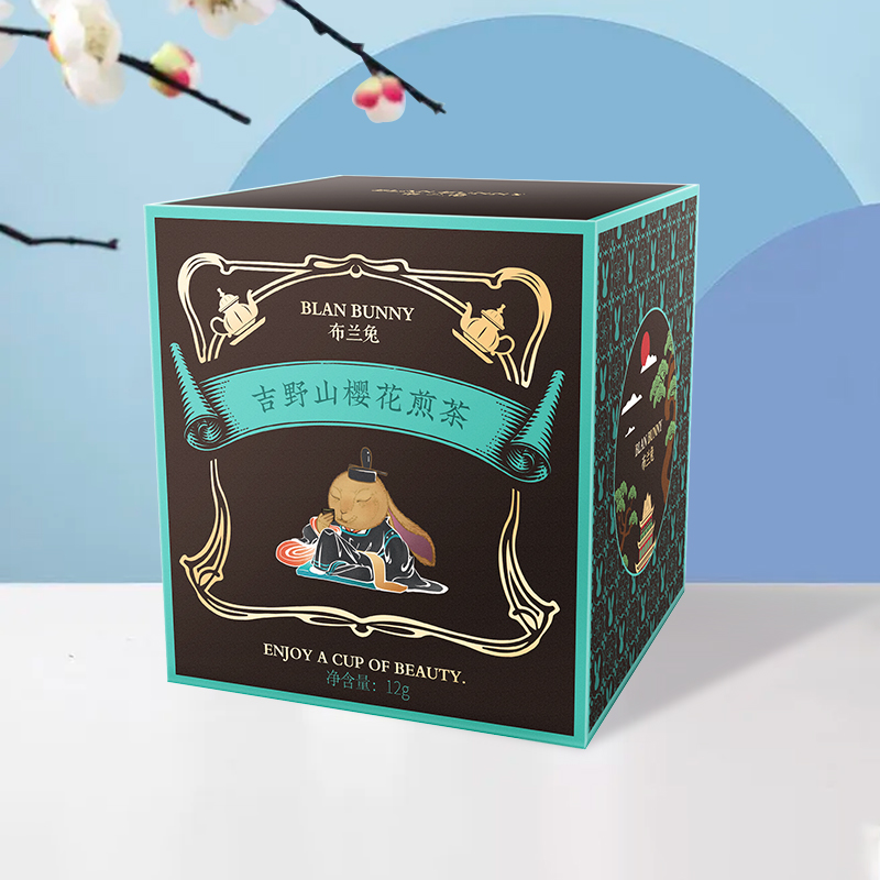 blanbunny Bran Rabbit Yoshinoyama Cherry Blossom Sencha Green Tea Seasoning Green Tea Bag Brew Tea Cold Brew Tea Canned