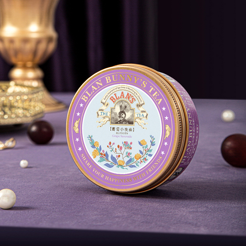 blanbunny grape serenade internet celebrity fruit tea gift girl drink flower fruit tea