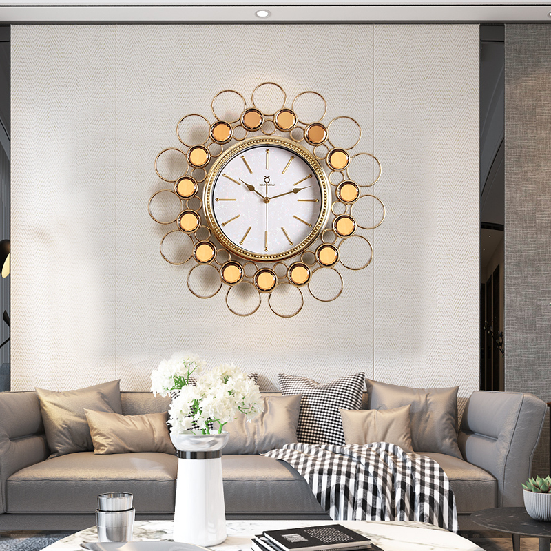 Watch-clock Living room Modern minimalist atmospheres Creative fashion personality Decorative Clock Muted Eurostyle Art Wall Clocks