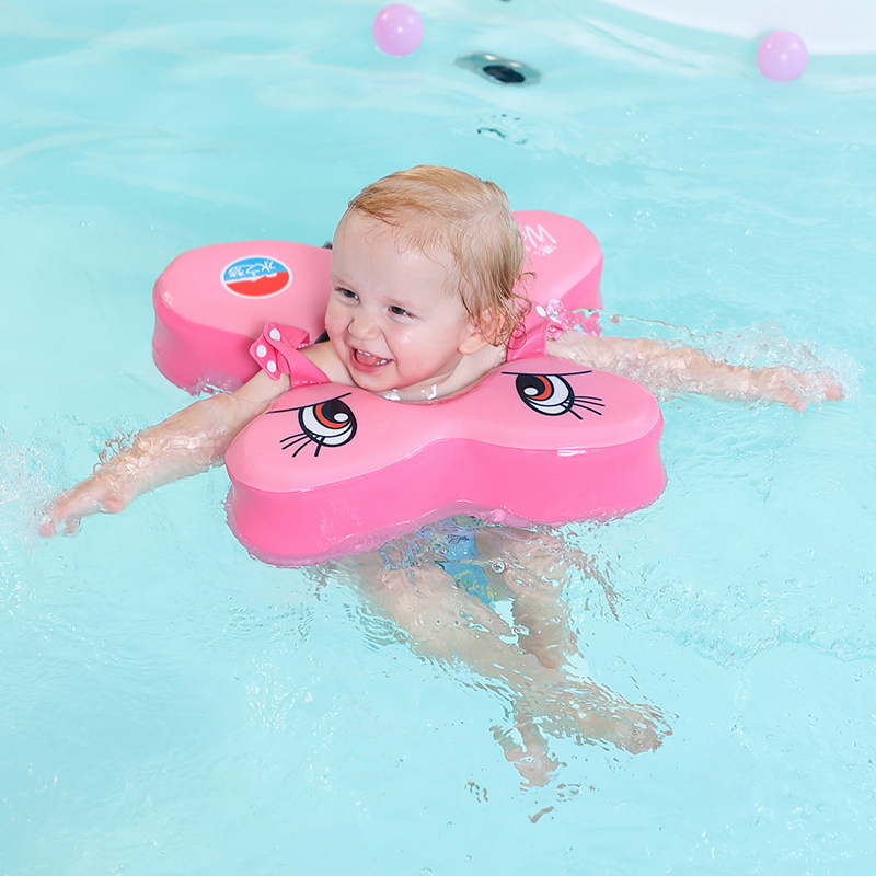 Water Dream New 0-3 Year Old Children's Swimming Ring Baby Non-Inflatable Anti-Roll over Armpit Circle Play Water Equipment