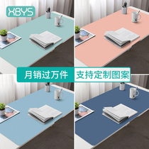 Companion life desk pad Oversized customizable size pattern mouse pad Computer desk pad Men and Women notebook keyboard pad Home desk pad Student writing desktop Company gift