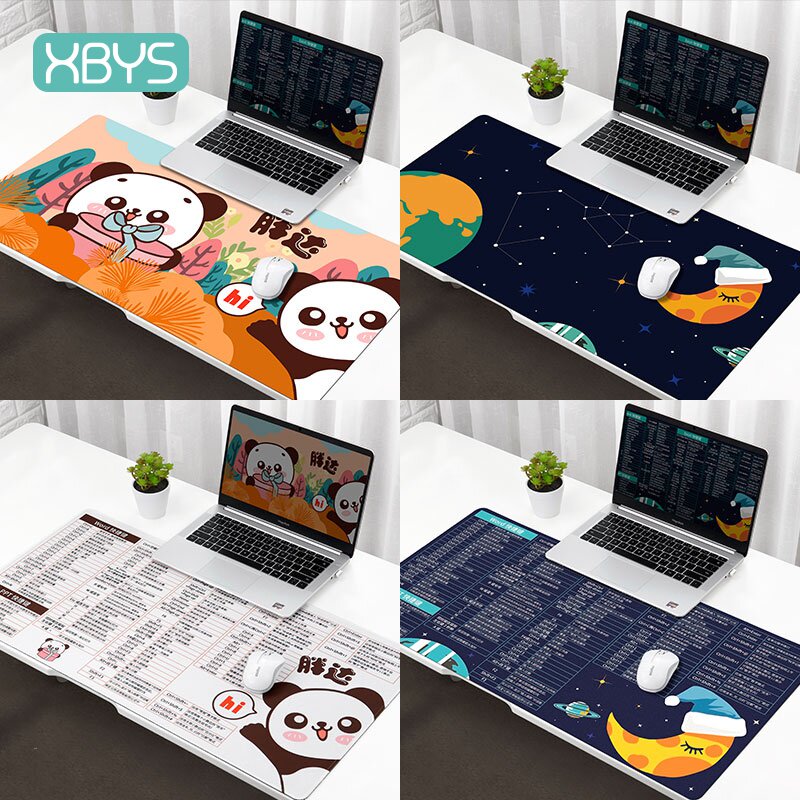 Accompany a lifetime Shortcut mouse pad Waterproof oversized mouse pad thickened office shortcut Daquan large pad