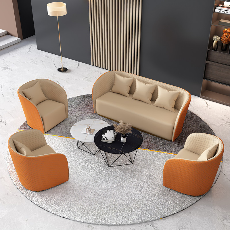 Nordic Light Extravaganza Business Talks Sofa Portfolio Brief Modern Sample House Display Center Hotel Reception Desk And Chairs Exhibition Hall Guests Chair