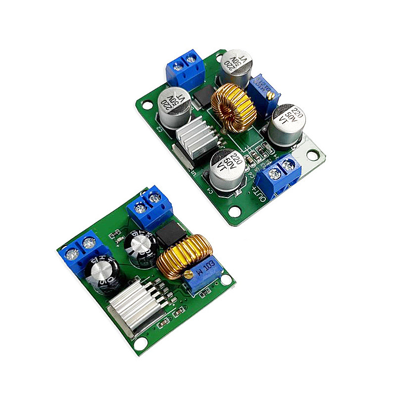 5A大功率75W DC-DC可调降稳压电源模块4~38V输入带散热片超LM2596
