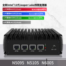 New 11 generation N5095 N5105 N6005 N6005 Multiport 2 5G Soft routing OpenWrt Love Fast Virtual Machine