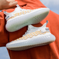 Mens shoes summer 12 Middle School junior high school students breathable 15 years old summer 13 sports youth boy mesh coconut