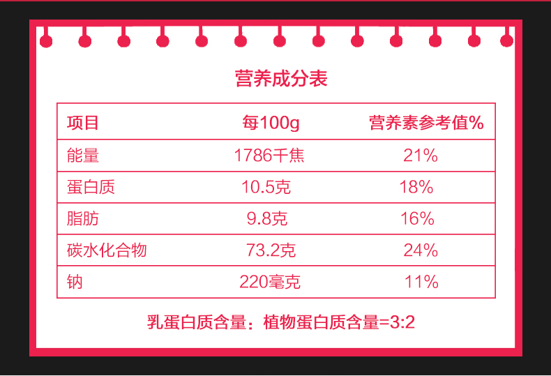 【南京同仁堂】草莓味代餐奶昔400g