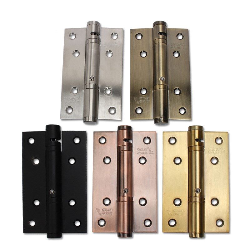 90 automatic elastic hinge universal positioning concealed type heavy door closing hinged flap door dressing room door hinged 