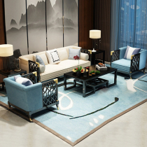 Sales office in talks with sofa chair combined clubhouse hotel lobby guests light and luxurious sofa edge a few Zen furniture custom-made