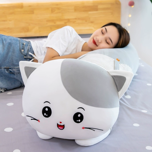 Милая плюшевая игрушка, большая кукла, подушка для сна, котенок, кот, подарок на день рождения