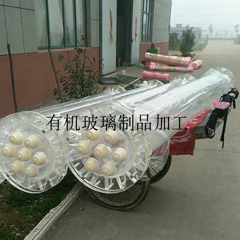 Transparent organic glass resistant acid pH experimental chromatography column ion exchange column softened water ultra-purifying column