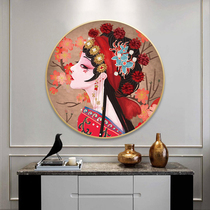 5d round ancient wind figure diamond painting 2022 new full drill cross embroidered living room Flowers handmade point stickup diamond embroidery