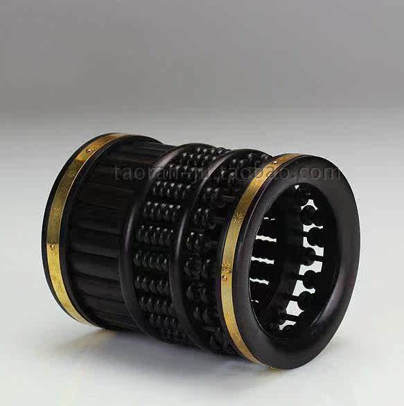 Mahogany crafts * business gifts * Ebony Abacus pen holder * mahogany pen holder boutique