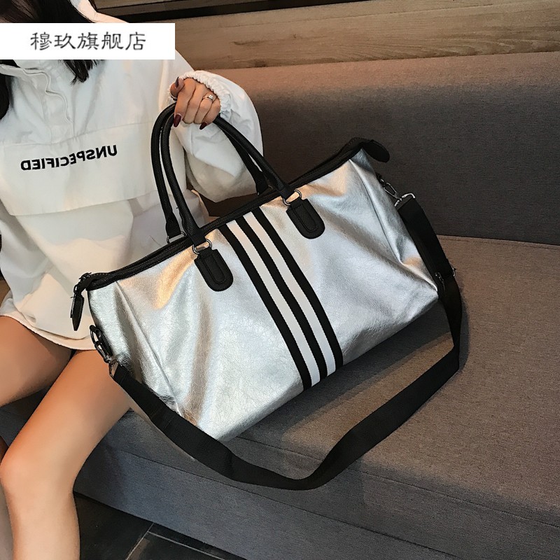 Internet celebrity short-distance travel bag women's hand-held large-capacity luggage bag travel waiting for delivery storage bag sports fitness bag tide