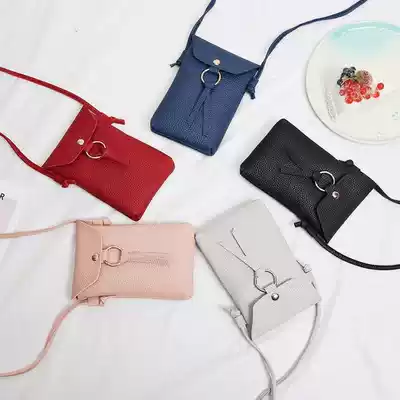 A small bag with a mobile phone in summer all-match Korean version of the mini shoulder messenger coin purse Korean version of the tide mobile phone bag female
