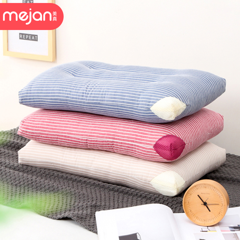 Pure Cotton Washable Baby Baby Child Pillow All Season Universal 0-1-2-3 years 6 years 6 years old with small pillow freshmen