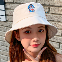 Dingle fishermans hat female summer sun protection ultraviolet 2021 new sun hat cover face Basin male sun shade net red