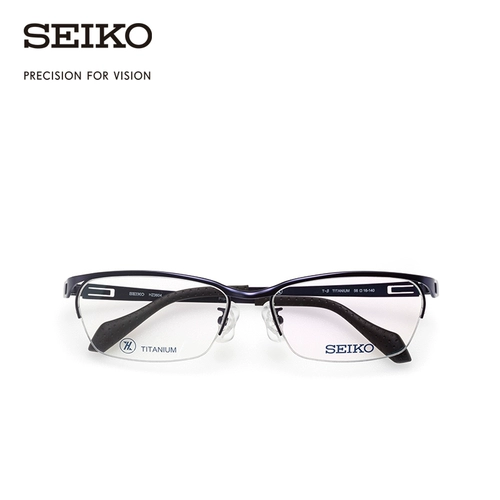 Seiko Seiko Glasses Leisure Sports Series Нейтральная полуфрейма легкие титановые стекла Framework HZ3604