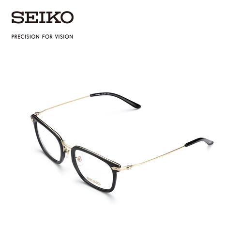 Seiko Seiko Glasses Business Series Нейтральная полнокадровая металлическая смешанная смешанная структура HC3017