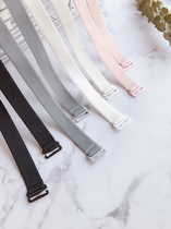  Underwear shoulder strap shoulders non-slip underwear replacement belt one-word collar exposed shoulder fresh small bracelet ancestor small leather case
