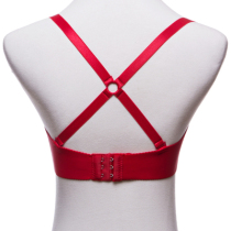  New beautiful back cross underwear belt prevent shoulder strap slip shoulder bra belt bra belt transparent invisible belt without trace